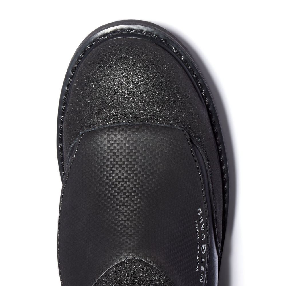 Botas de Trabajo Timberland Hombre Pro® Met Guard 8\" Steel Toe Negras - Chile GOF-289756